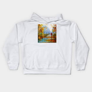 Autumn walk Kids Hoodie